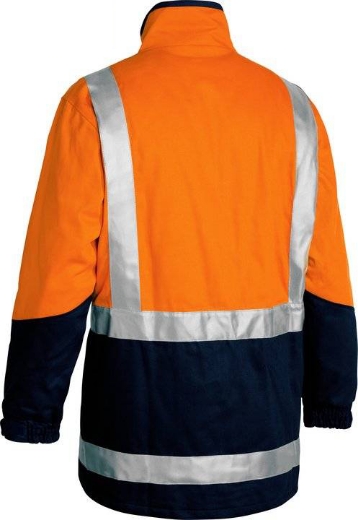 Picture of Bisley, Taped Hi Vis 3 In 1 Drill Jacket